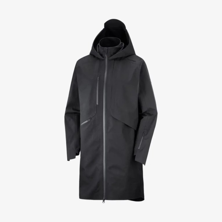 Chaquetas Salomon Outlife Wp Commuter Parka W Mujer Negros | MX DNWY364